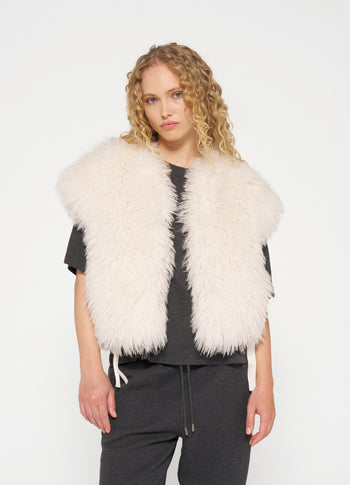 the Bobbie gilet | light natural