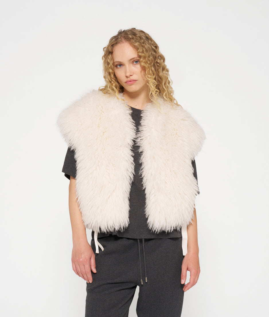 the Bobbie gilet | light natural