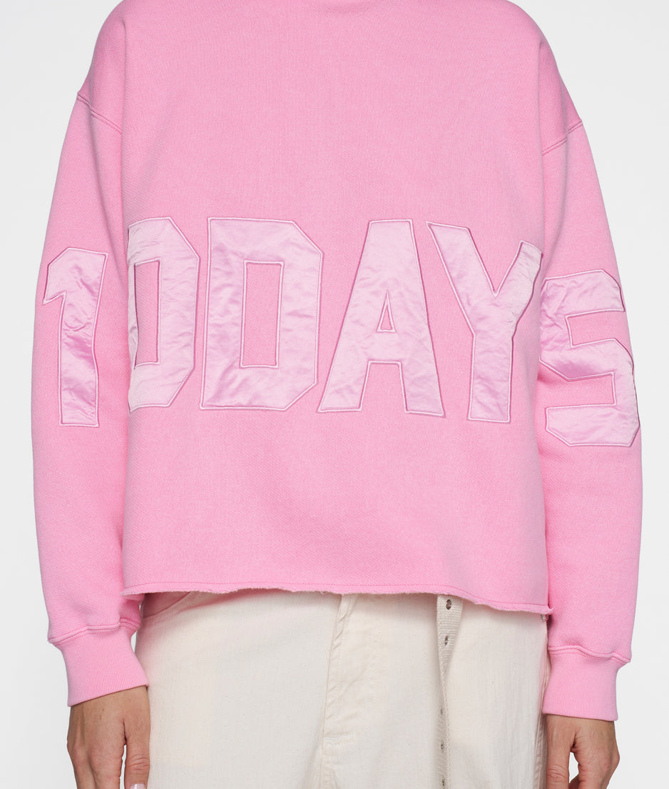 statement logo hoodie | pink