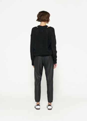 THE THIN SWEATER | black