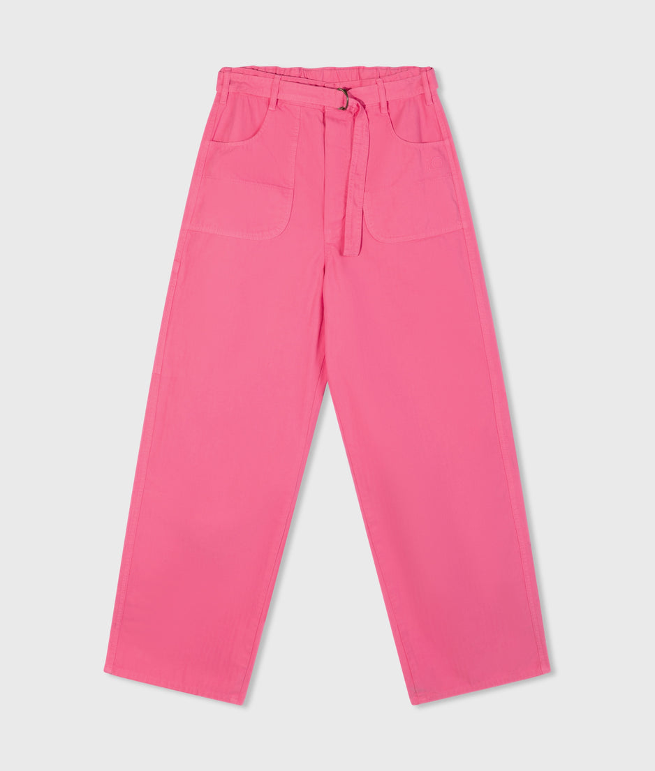 workwear pants | bright pink