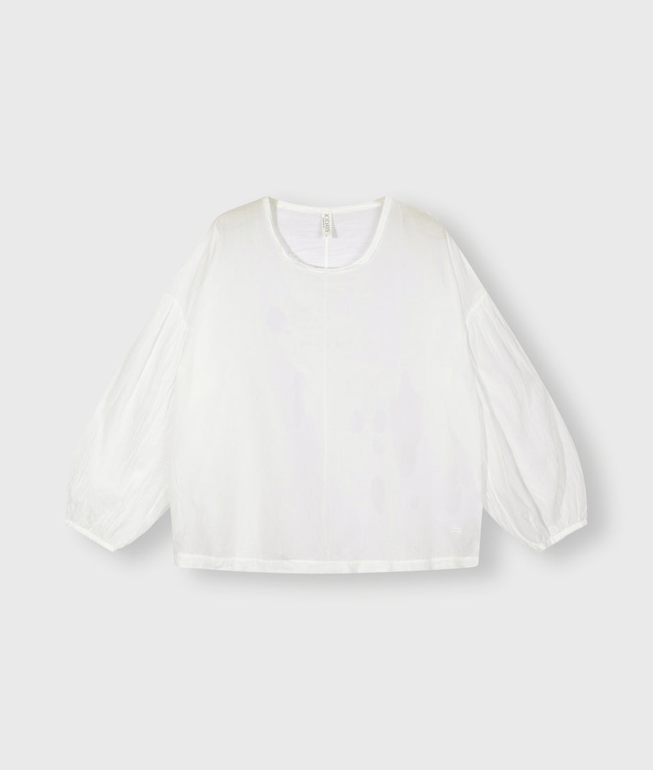 balloon sleeve blouse | ecru