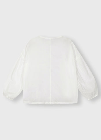 balloon sleeve blouse | ecru