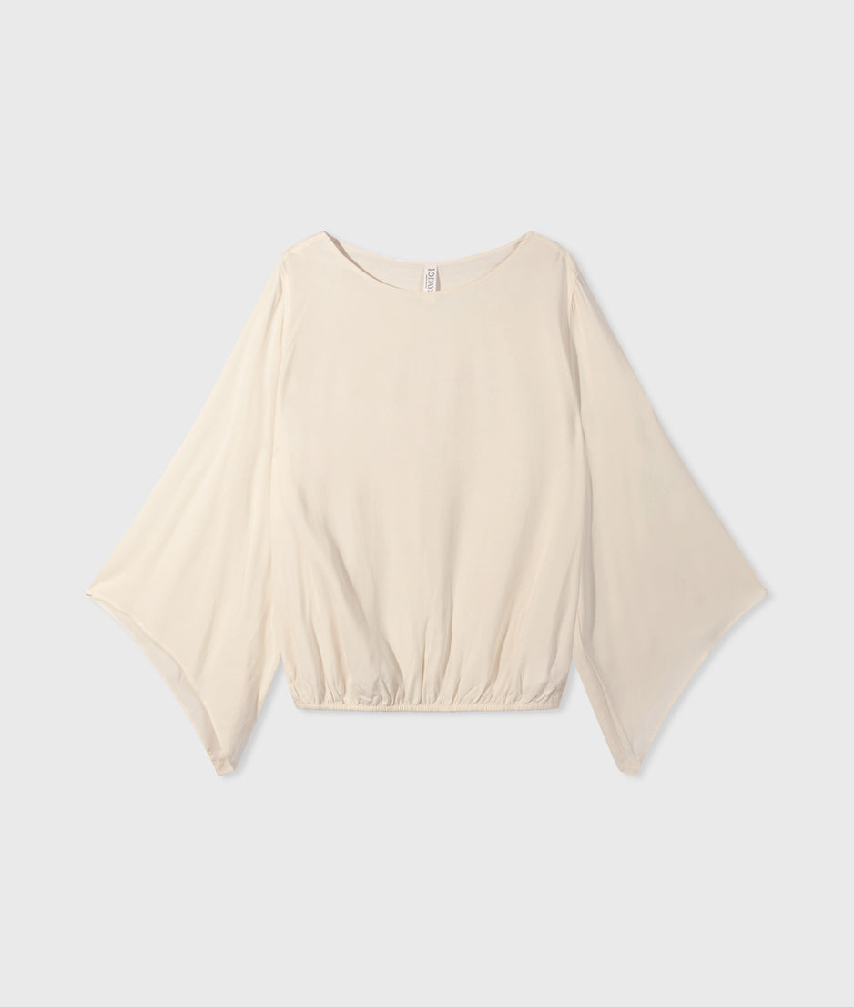 flowy blouse | light natural