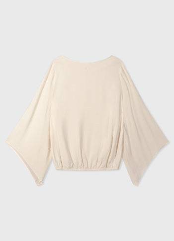 flowy blouse | light natural