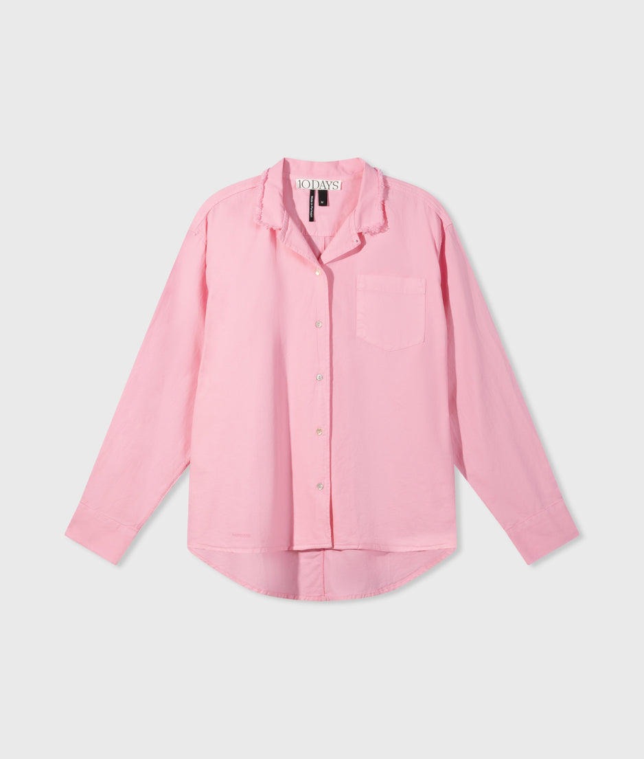 pique shirt | pink