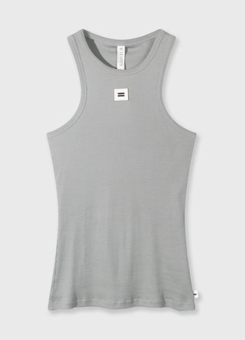 tank top rib | graphite