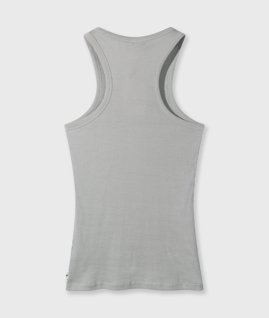 tank top rib | graphite