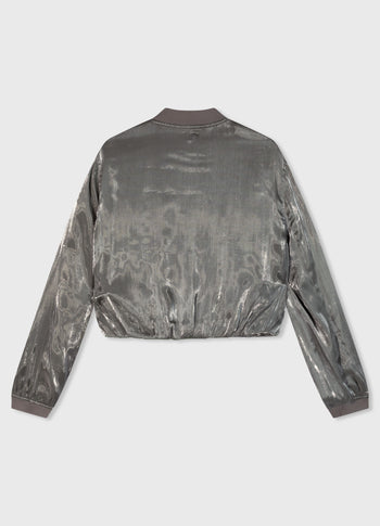 shiny bomber | silver