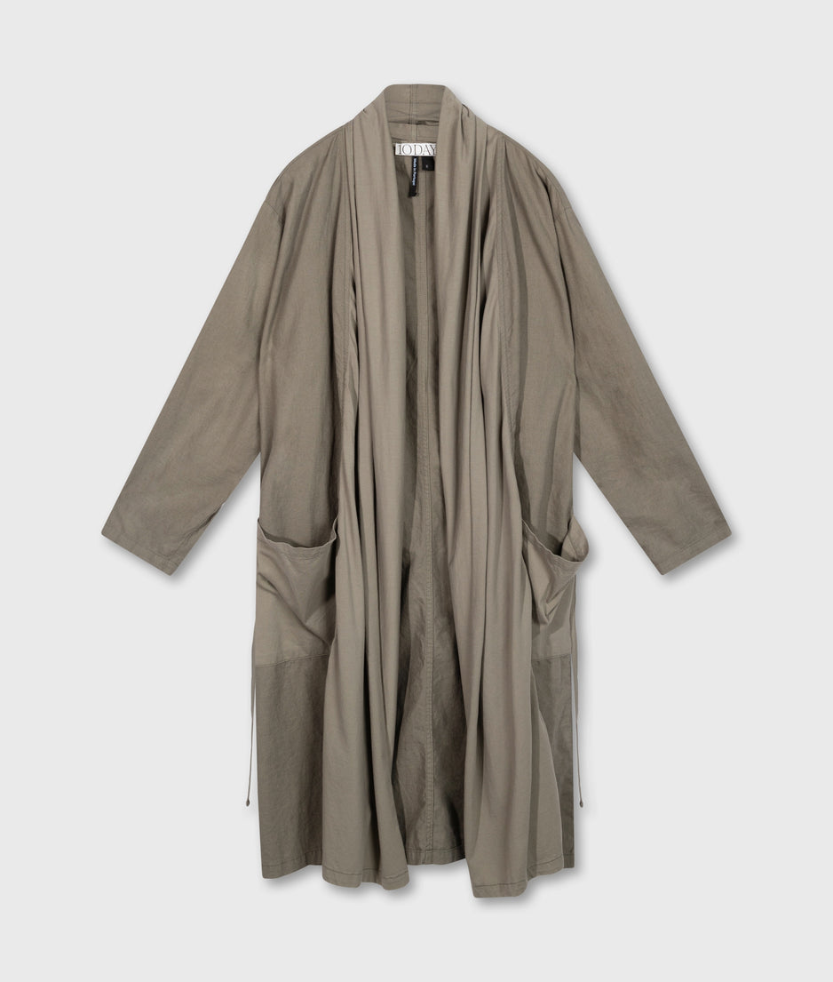 long wellness jacket | sage