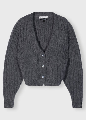 chunky knit cardigan | antra melee