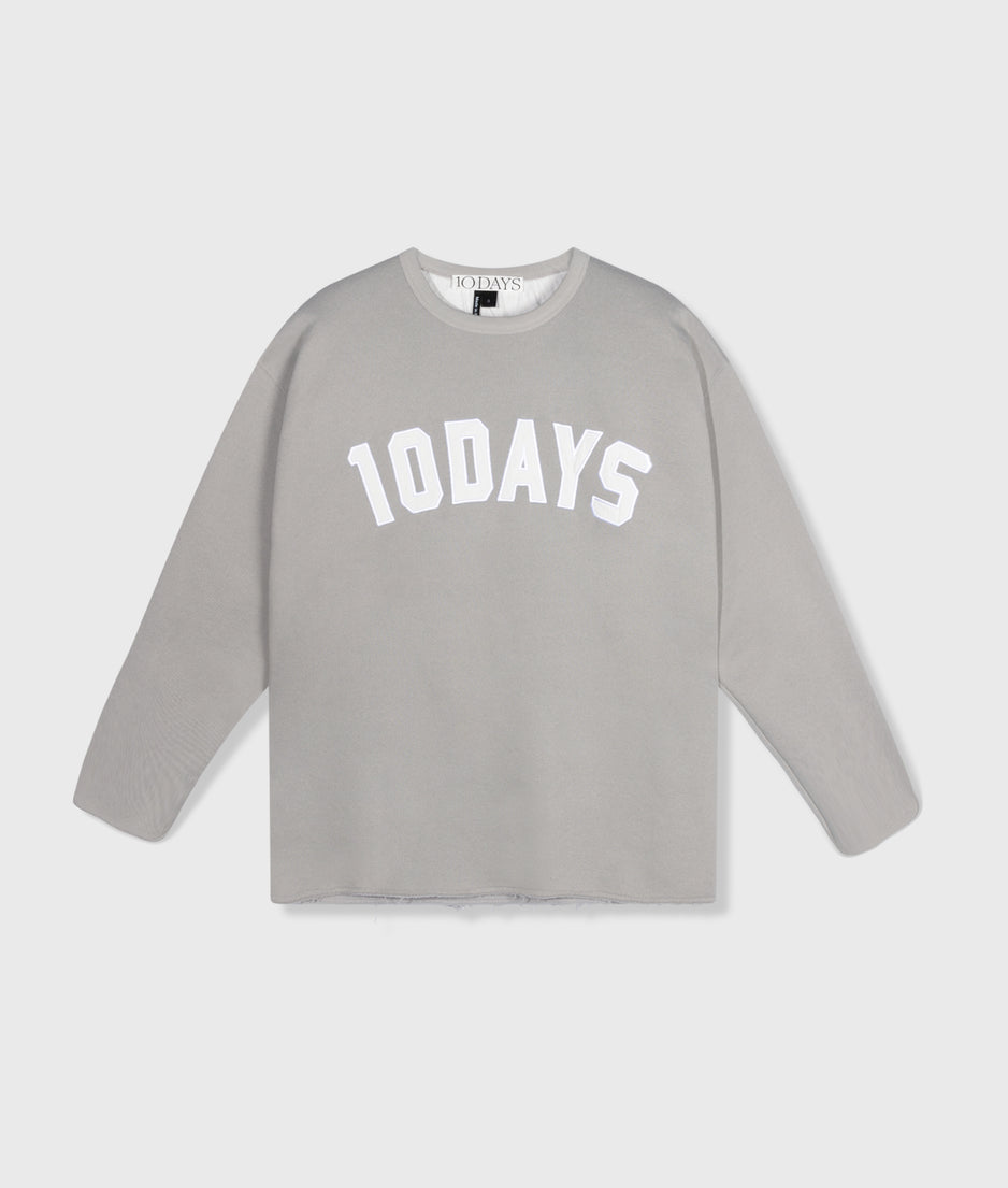 statement sweater | graphite