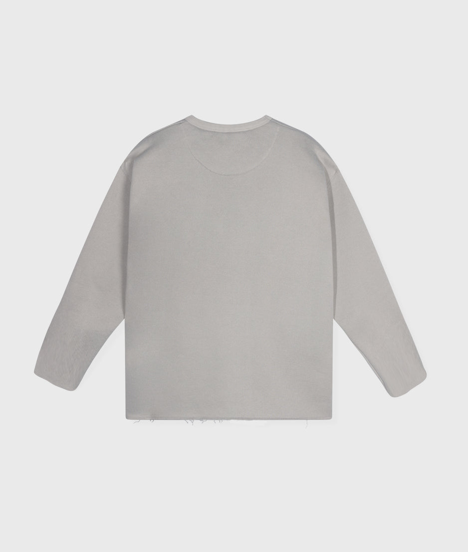 statement sweater | graphite