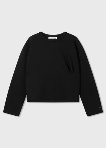 sweater smock | black