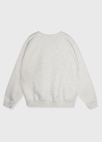 statement sweater | light grey melee