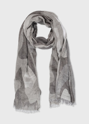 camo scarf | sage