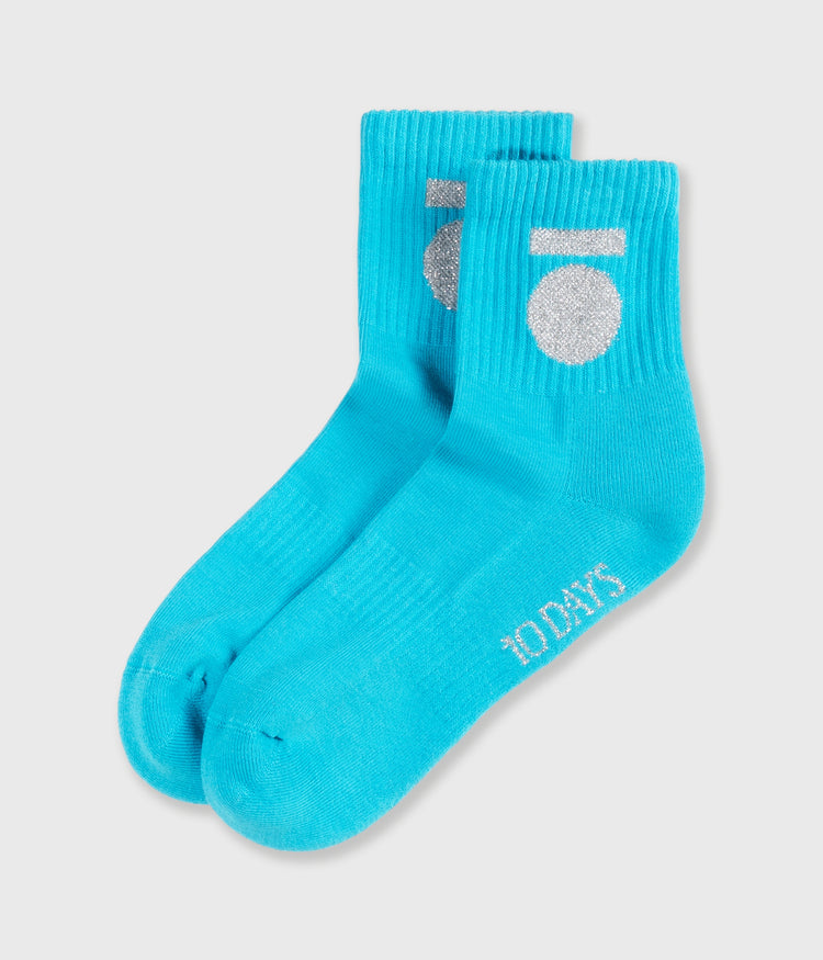 socks medal | laguna blue