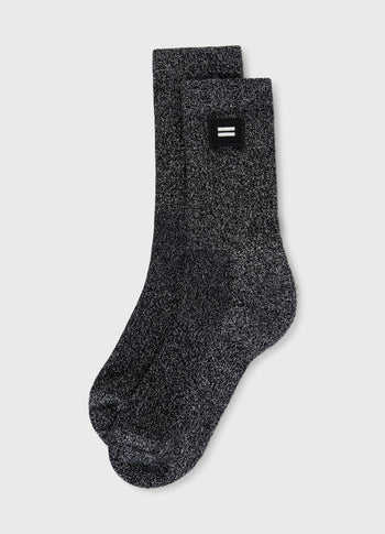 sock label | black