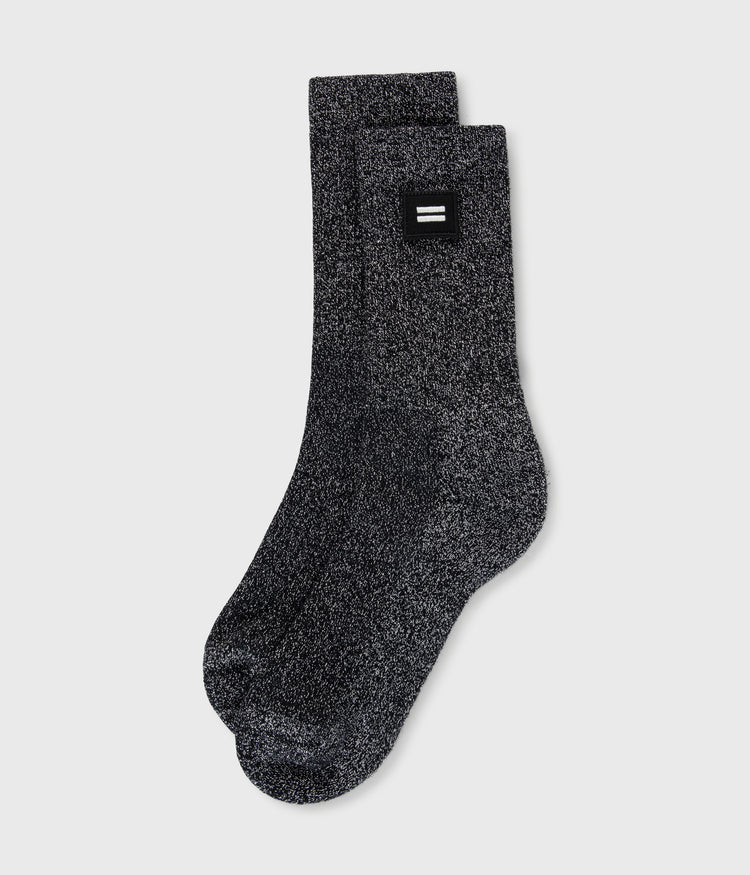 sock label | black