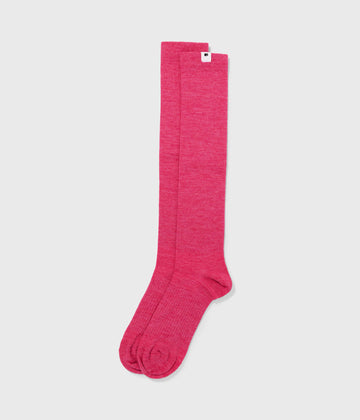 knee socks | bright pink