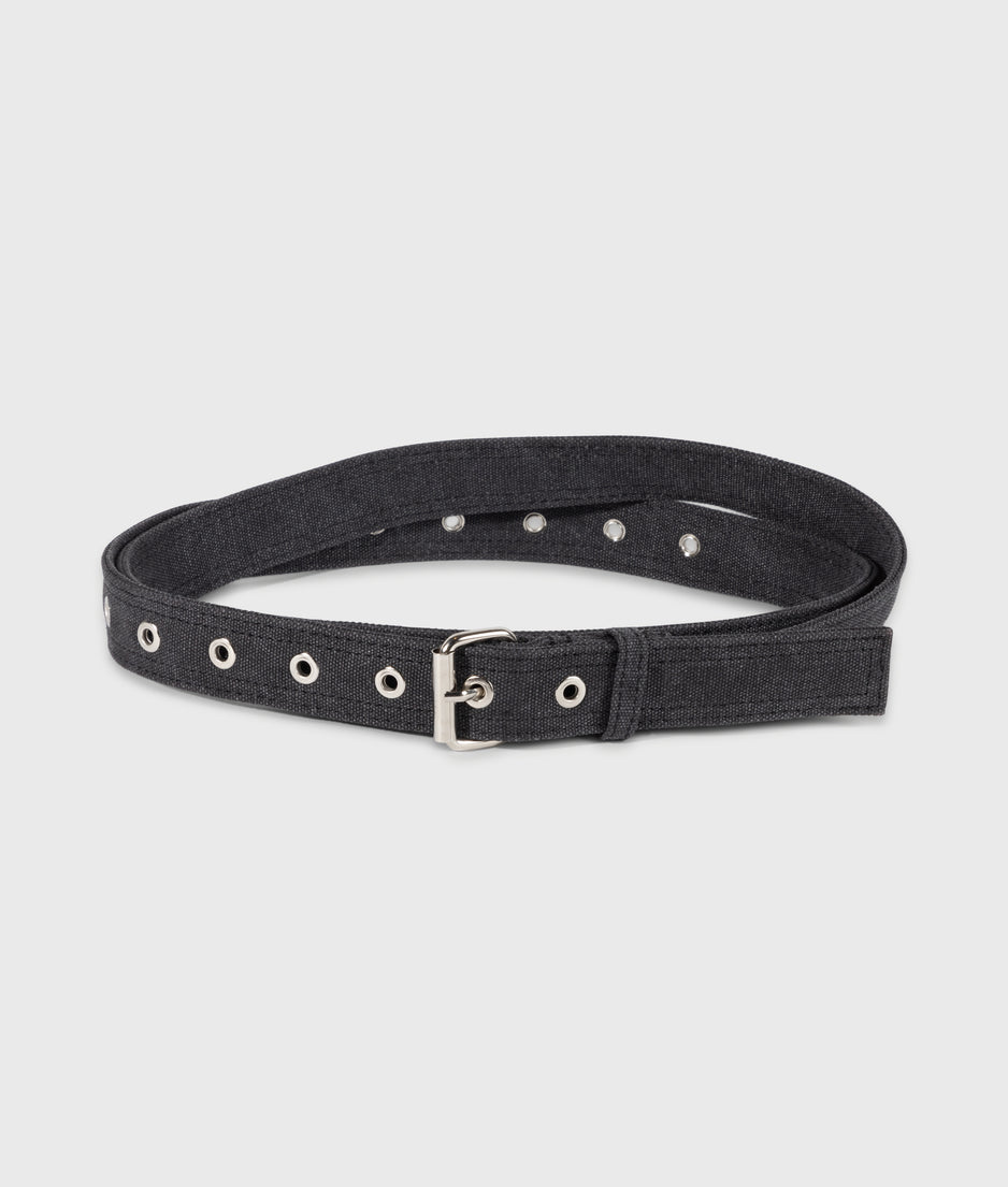 canvas belt | black