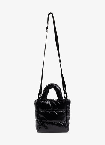 padded bag | black