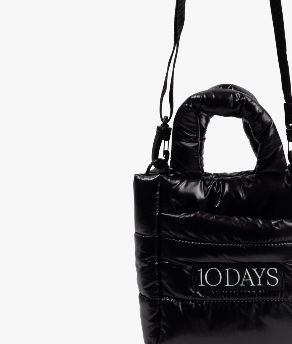 padded bag | black