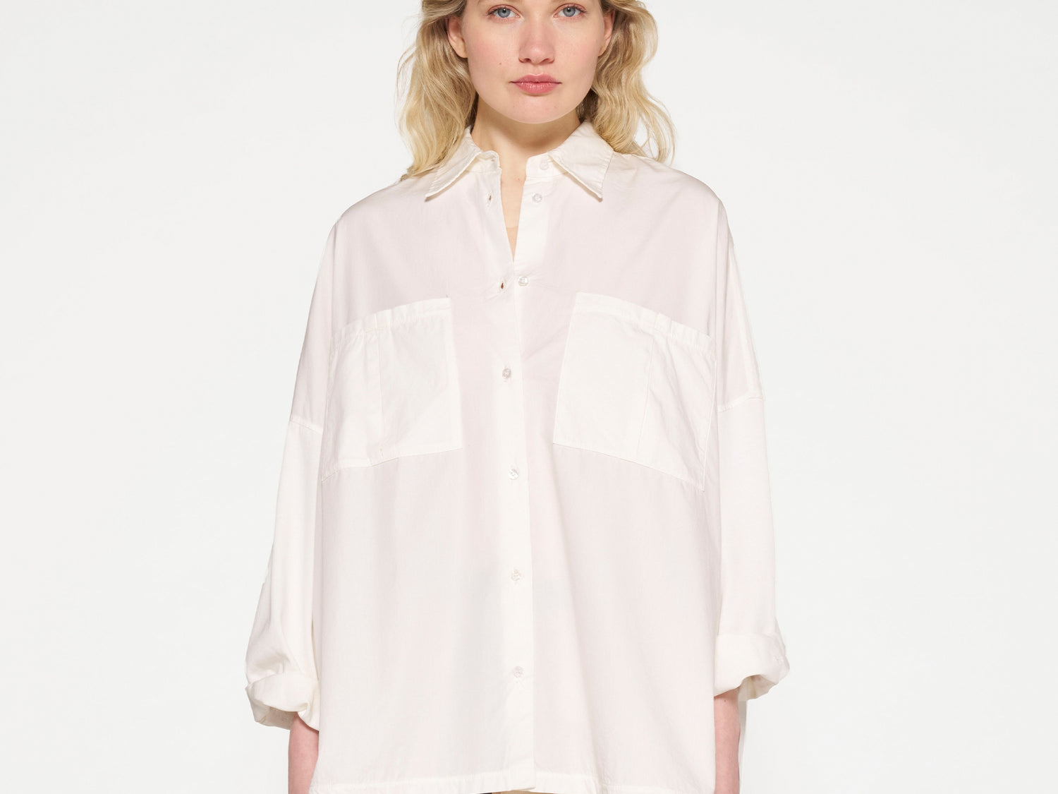 oversized shirt | ecru