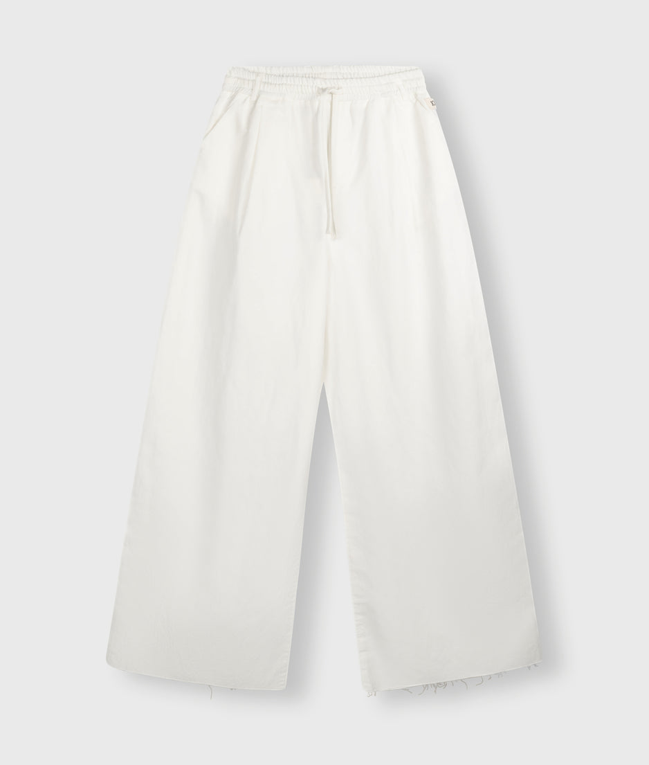 THE WIDE LEG PANTS | ecru