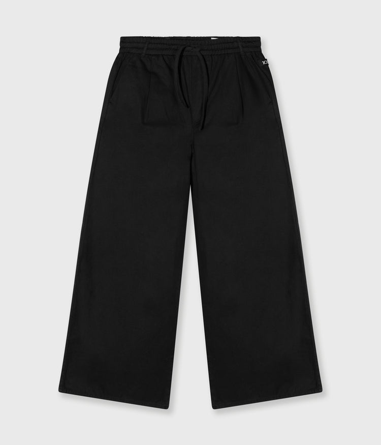 THE WIDE LEG PANTS | black