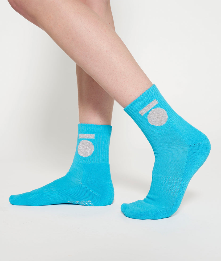 socks medal | laguna blue