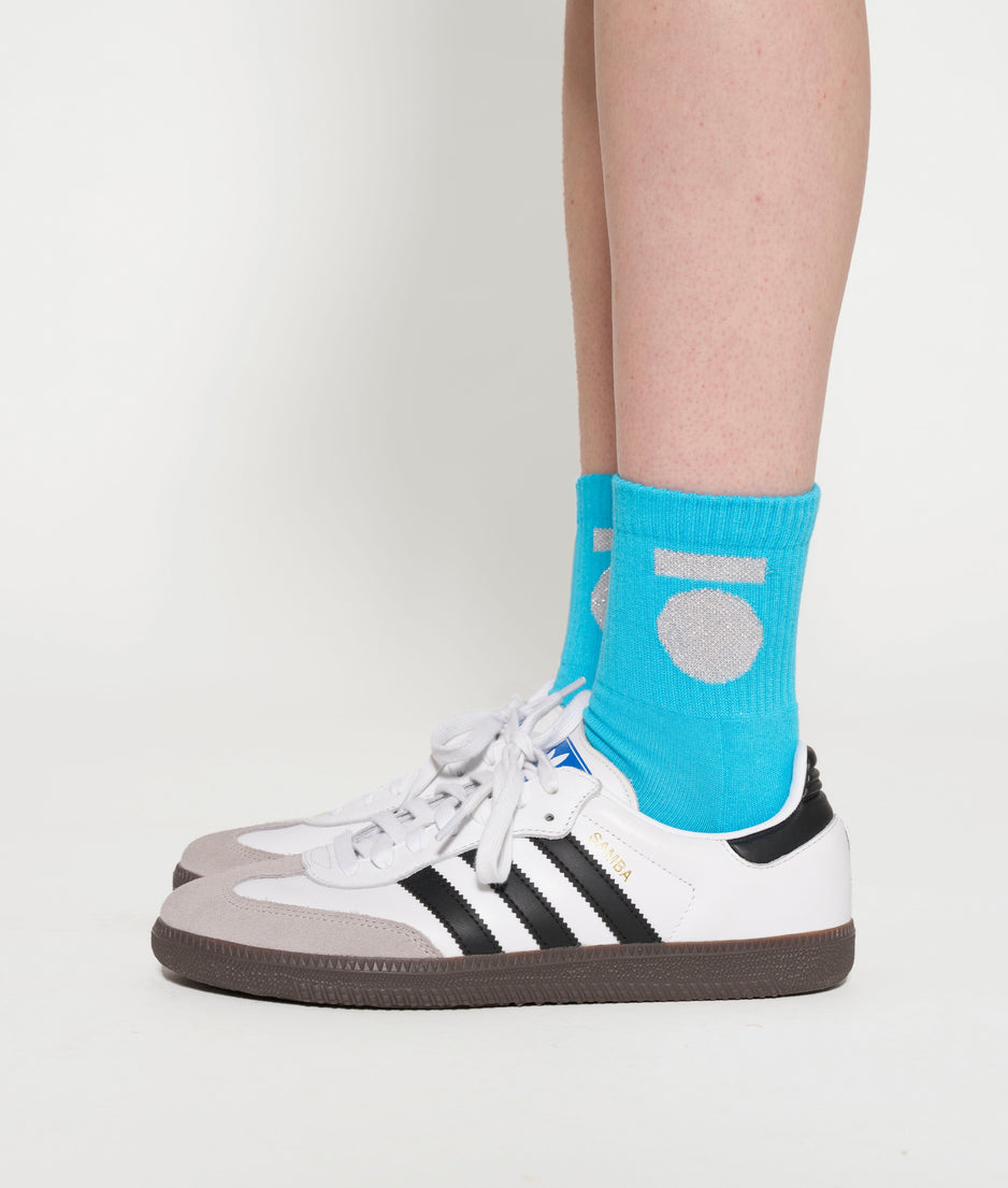 socks medal | laguna blue