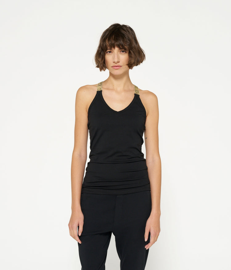 THE WRAPPER LUREX | black