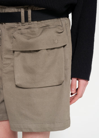 utility shorts | sage