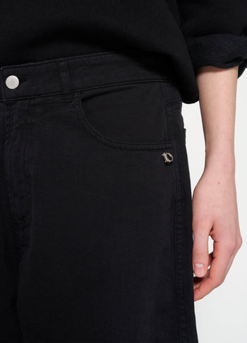 pants twill | black