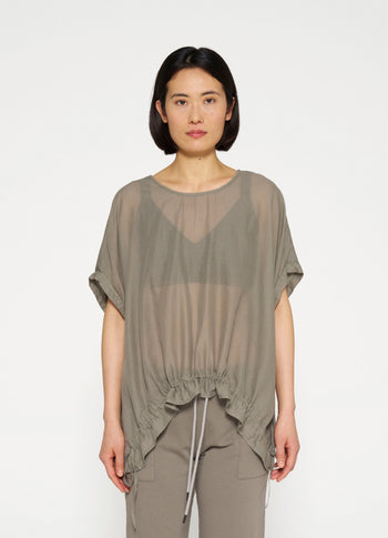 blouse voile | sage