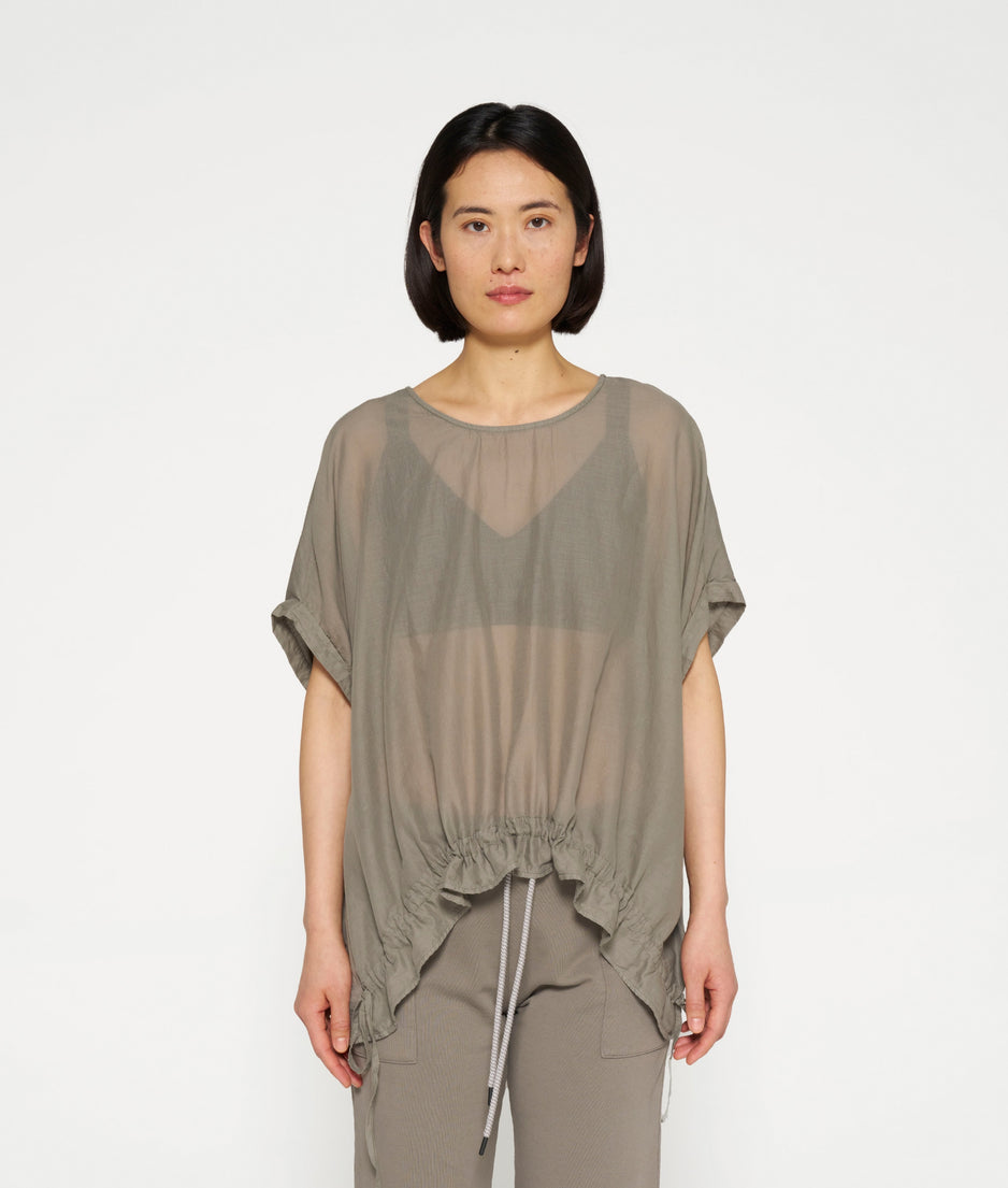 blouse voile | sage