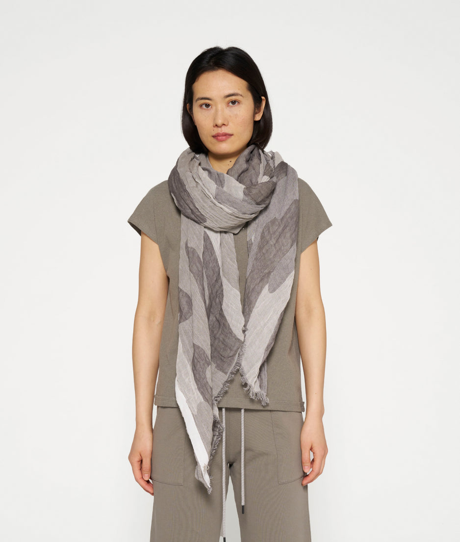 camo scarf | sage