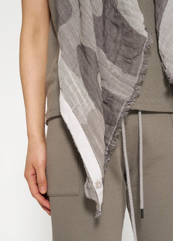 camo scarf | sage