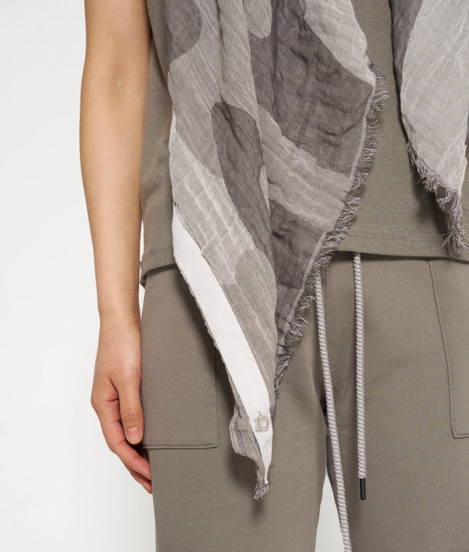 camo scarf | sage