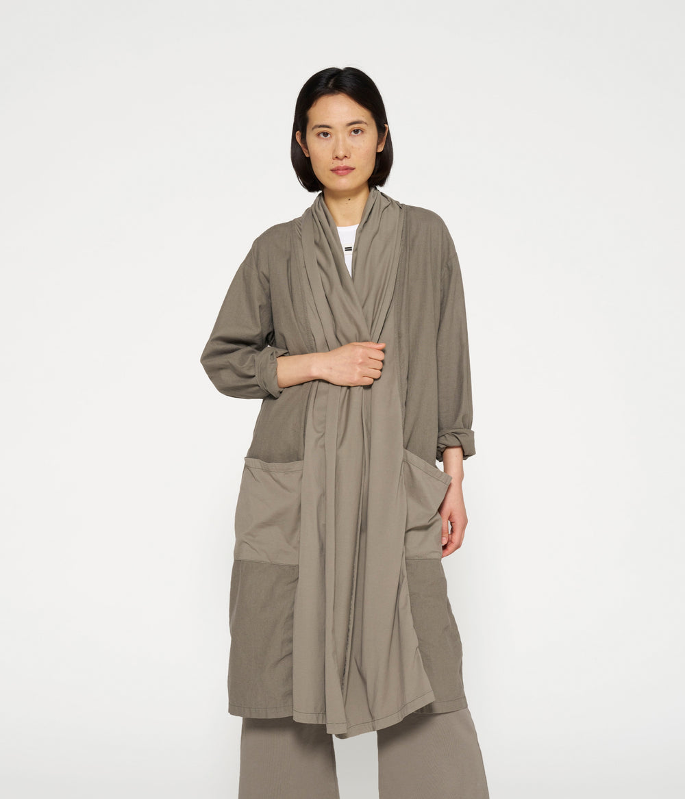 long wellness jacket | sage