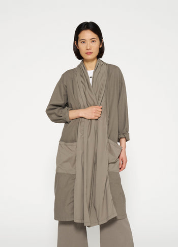 long wellness jacket | sage