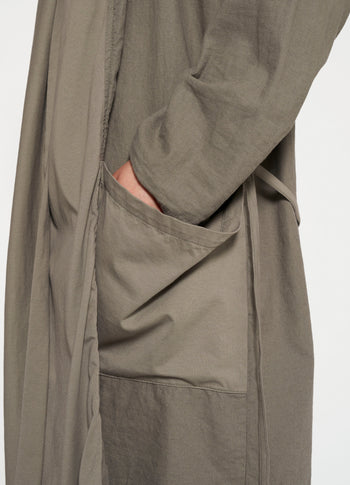 long wellness jacket | sage