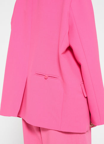 the power blazer | bright pink