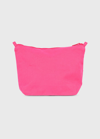 canvas 10DAYS pouch | bright pink