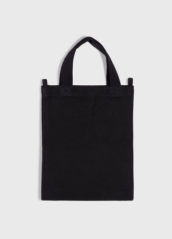 canvas 10DAYS mini shopper | black