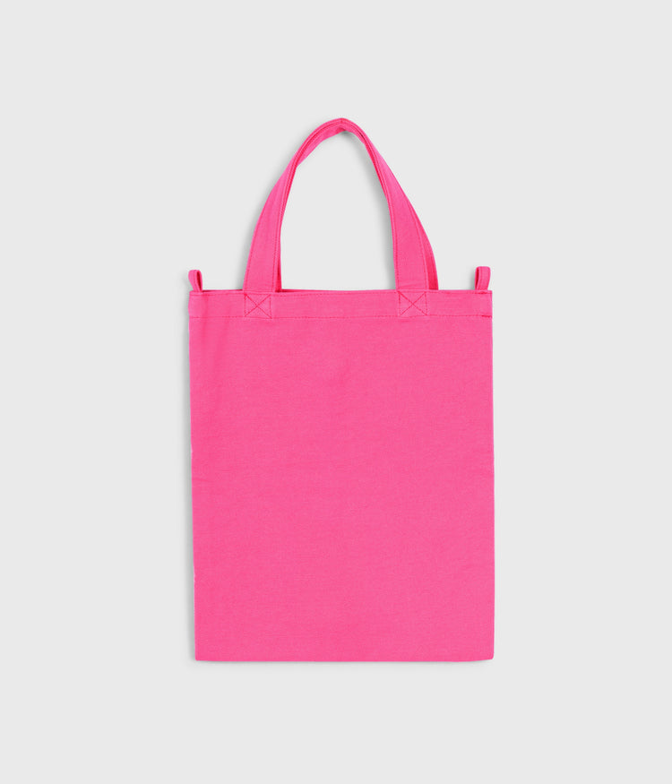 canvas 10DAYS mini shopper | bright pink