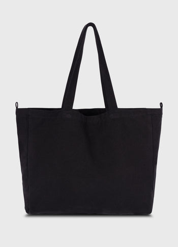 canvas 10DAYS shopper | black